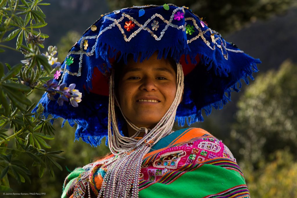 Rosaurelia Yupanqui es una joven líder de la comunidad de Cusipata.